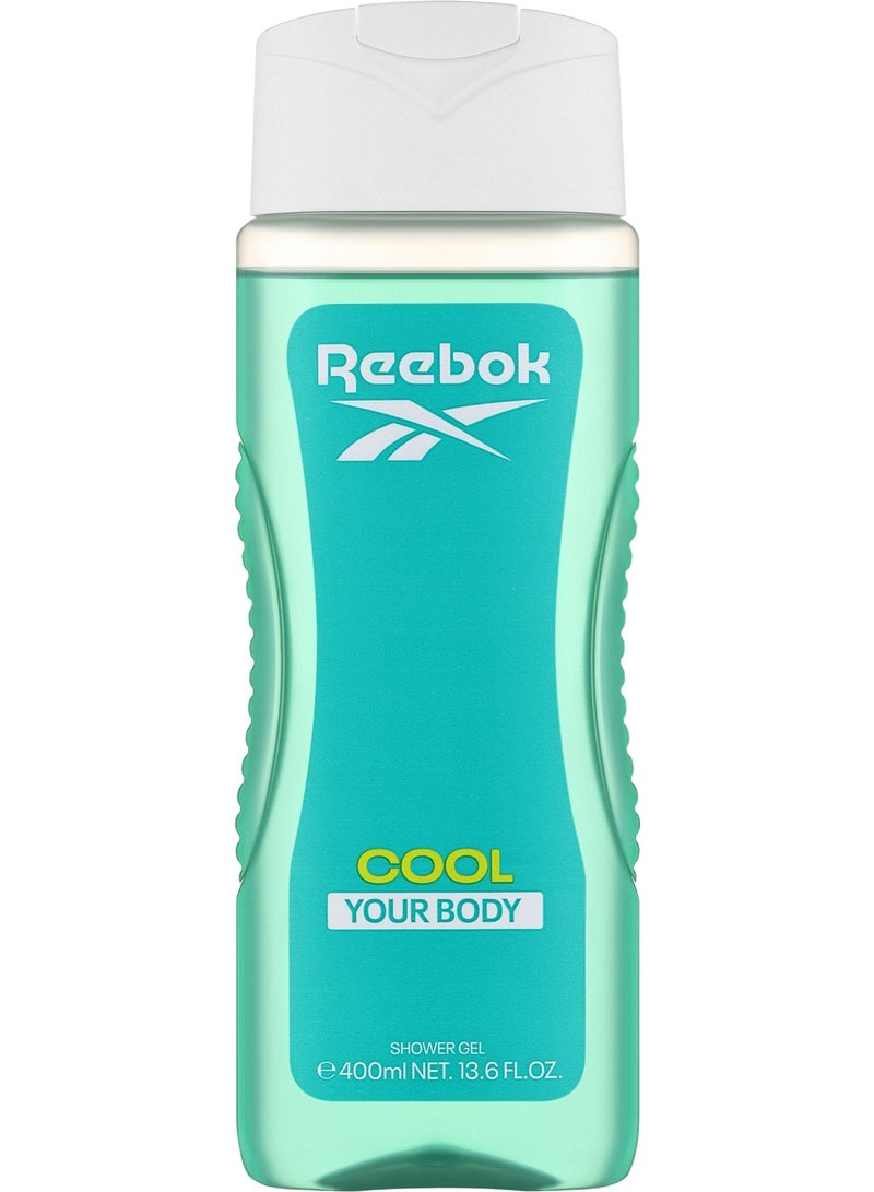 Cool Your Body Perfumed Shower Gel 400ML Refreshing & Revitalizing Body Wash With Long-lasting Fragrance