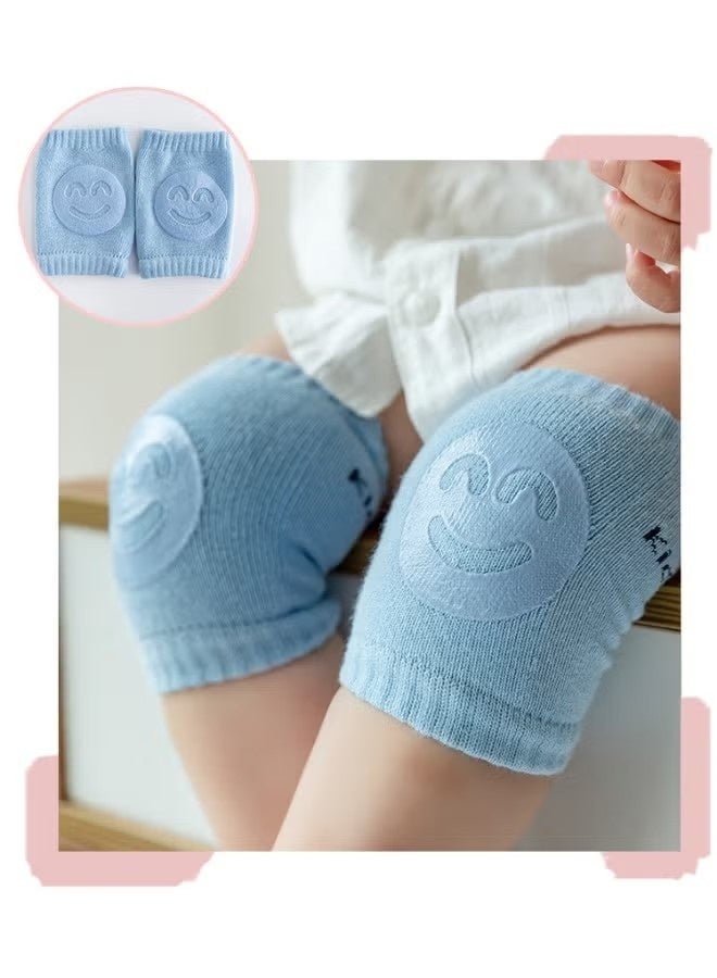 3 Pairs Baby Crawling Anti-Slip Knee Pads Protect Infants & Toddlers Knees - Image 3