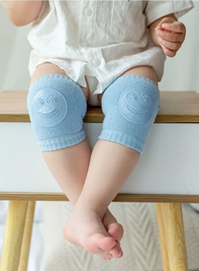 3 Pairs Baby Crawling Anti-Slip Knee Pads Protect Infants & Toddlers Knees - Image 4