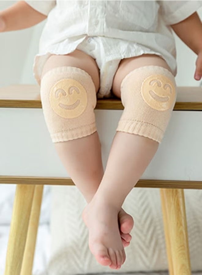 3 Pairs Baby Crawling Anti-Slip Knee Pads Protect Infants & Toddlers Knees - Image 2