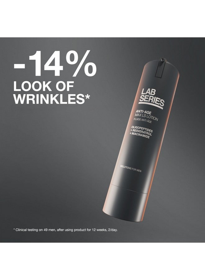 لاب سيريز لوشن ماكس إل إس - كريم وجه للرجال - مرطب للوجه مضاد للشيخوخة - يحسن لون البشرة وشدها وملمسها، 1.52 أونصة سائلة - Image 1