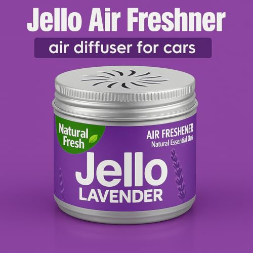 SOLDTRUE Lavender Air Freshener Gel for Car - Odor Eliminator & Long-Lasting Scent | Premium Car Accessory, Freshens Vehicle Interior | Natural Fragrance, Safe & Easy to Use (1 Pcs., Lavender) - Image 4