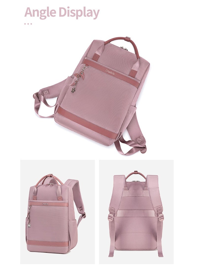 Chantria - Casual School Laptop Backpack, Lightweight Water Resistant Bag with Tablet and Laptop Compartment for Girl - Image 1