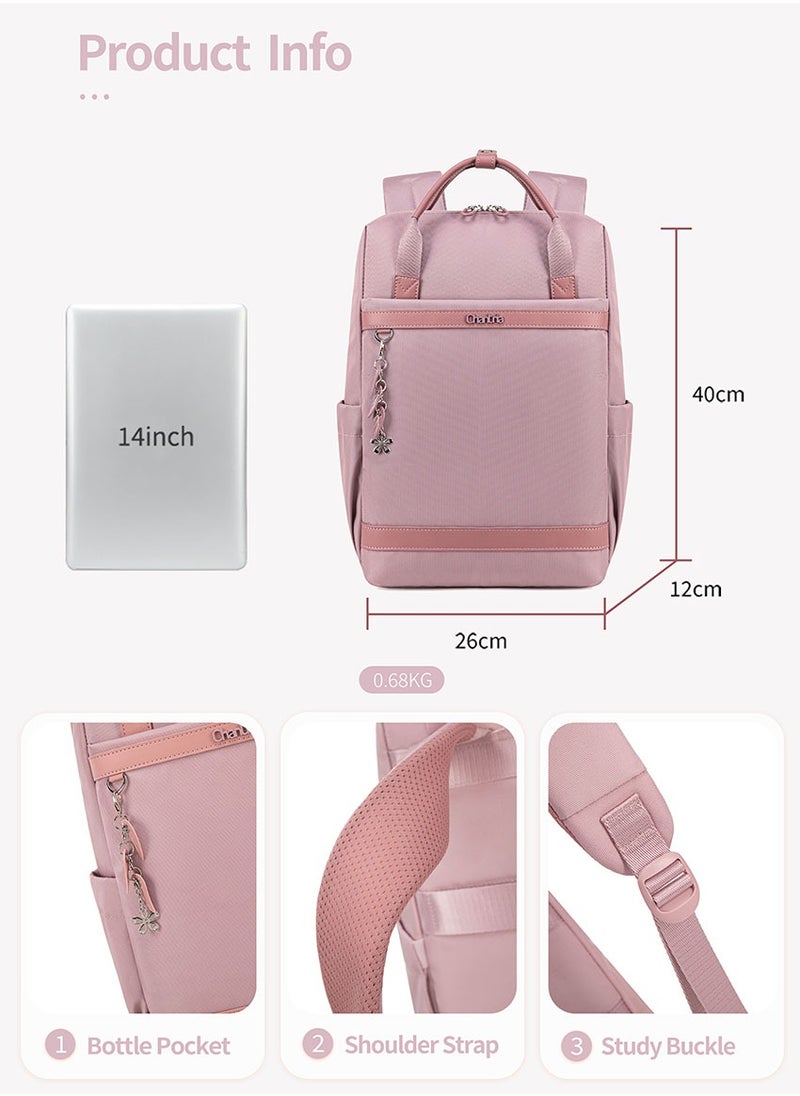 Chantria - Casual School Laptop Backpack, Lightweight Water Resistant Bag with Tablet and Laptop Compartment for Girl - Image 1