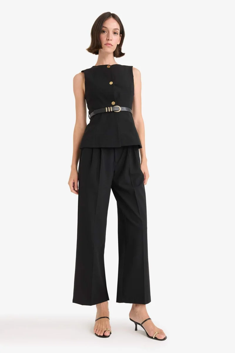 ديفاكتو Wide Leg Trousers
