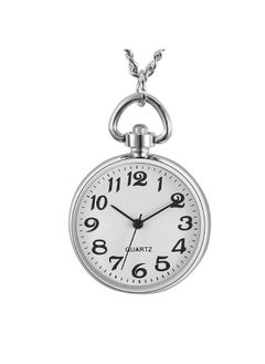 NIBEMINENT Vintage Metal Analog Pocket Watch Unisex Casual Style  - Image 1