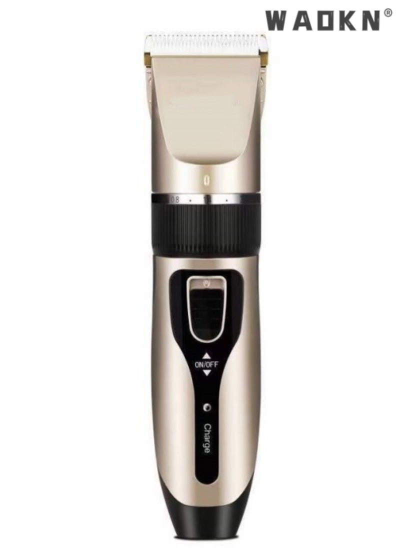 WAOKN Hair Clippers for Men Professional Cordless Haircutting & Trimming Kit with 4 Guards Rechargeable Beard Trimmer Hair Cutting Kit for Heads, Longer Beards,All Body  - Image 2