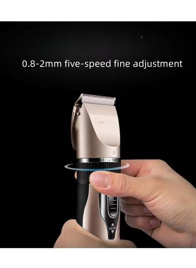 WAOKN Hair Clippers for Men Professional Cordless Haircutting & Trimming Kit with 4 Guards Rechargeable Beard Trimmer Hair Cutting Kit for Heads, Longer Beards,All Body  - Image 4