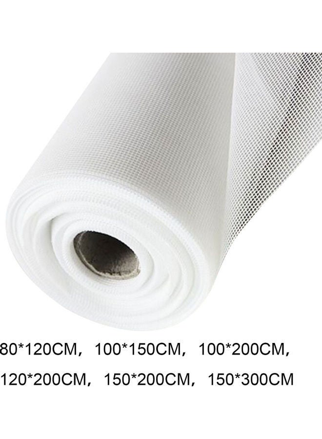 NIBEMINENT Anti Bug DIY Glass Fiber Screen Mosquito Curtain Mesh Grey - Image 2