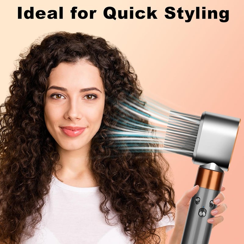 ZEPHBLOW Wide-Tooth Comb Attachments for Dyson Airwrap HS01/05,Pre-Styling Dryer Brush for Curly Coily Hair, Replacement Part for NO.971894-03 - Image 4