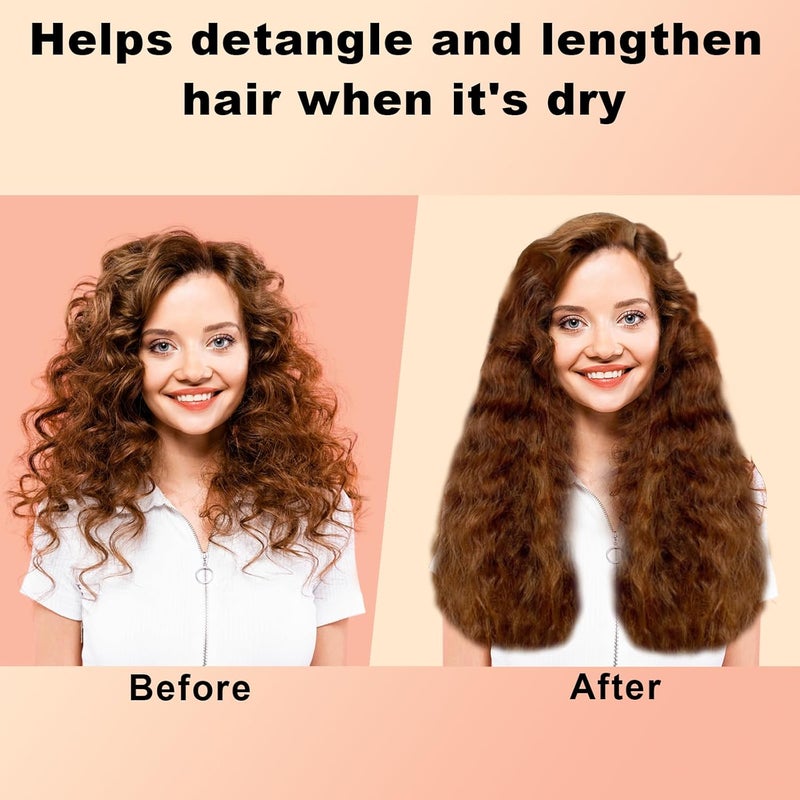 ZEPHBLOW Wide-Tooth Comb Attachments for Dyson Airwrap HS01/05,Pre-Styling Dryer Brush for Curly Coily Hair, Replacement Part for NO.971894-03 - Image 2