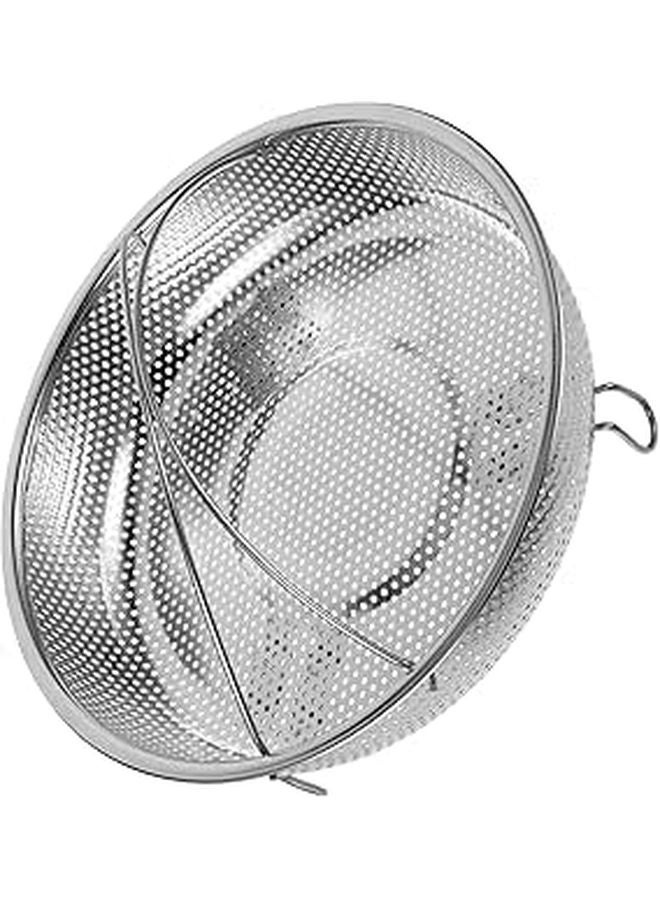 Stainless Steel Adjustable Steaming Basket With Handle For Vegetables Eggs Seafood - Image 1