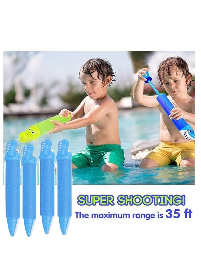 Soofam 4 Piece Water Guns for Boys Girls Toddlers Swimming Pool Beach Toys - Image 2