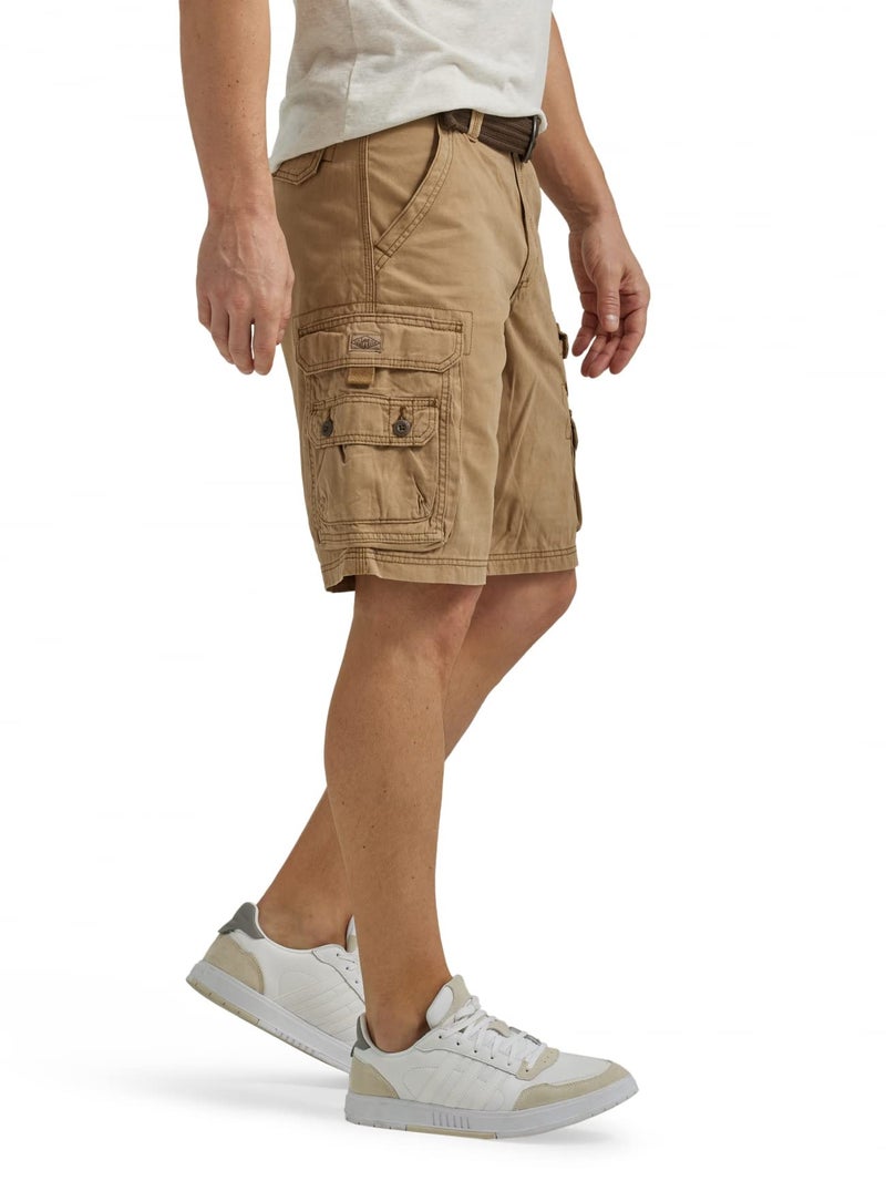Lee Big & Tall Dungarees Belted Wyoming Cargo Short, Bronze, 46 - Image 2