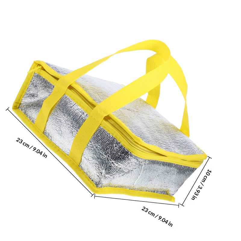10pcs Insulated Pizza Bags Pizza Container Insulated Bag Insulated Cooler Bag Thermal Bag Reusable Insulated Shipping Bags - Image 2