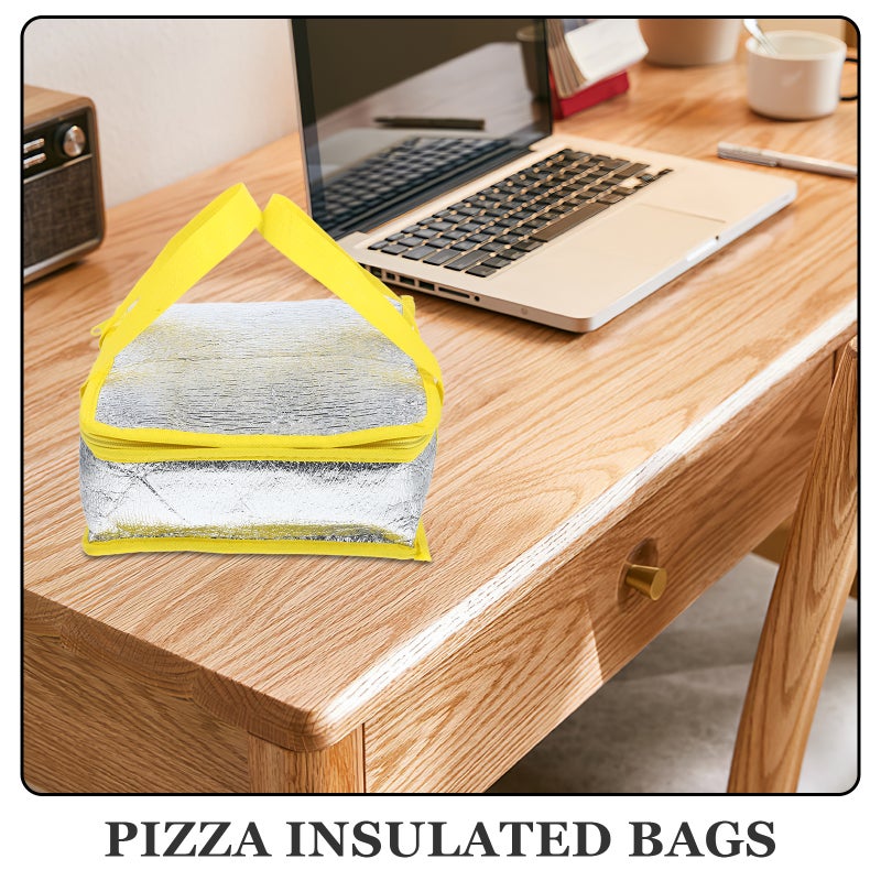 10pcs Insulated Pizza Bags Pizza Container Insulated Bag Insulated Cooler Bag Thermal Bag Reusable Insulated Shipping Bags - Image 3