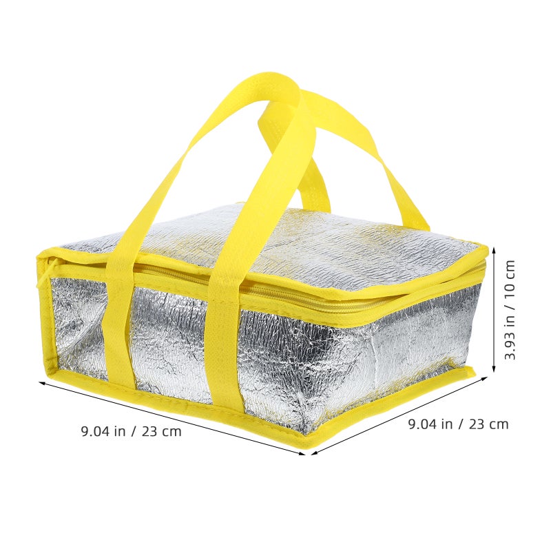 10pcs Insulated Pizza Bags Pizza Container Insulated Bag Insulated Cooler Bag Thermal Bag Reusable Insulated Shipping Bags - Image 4