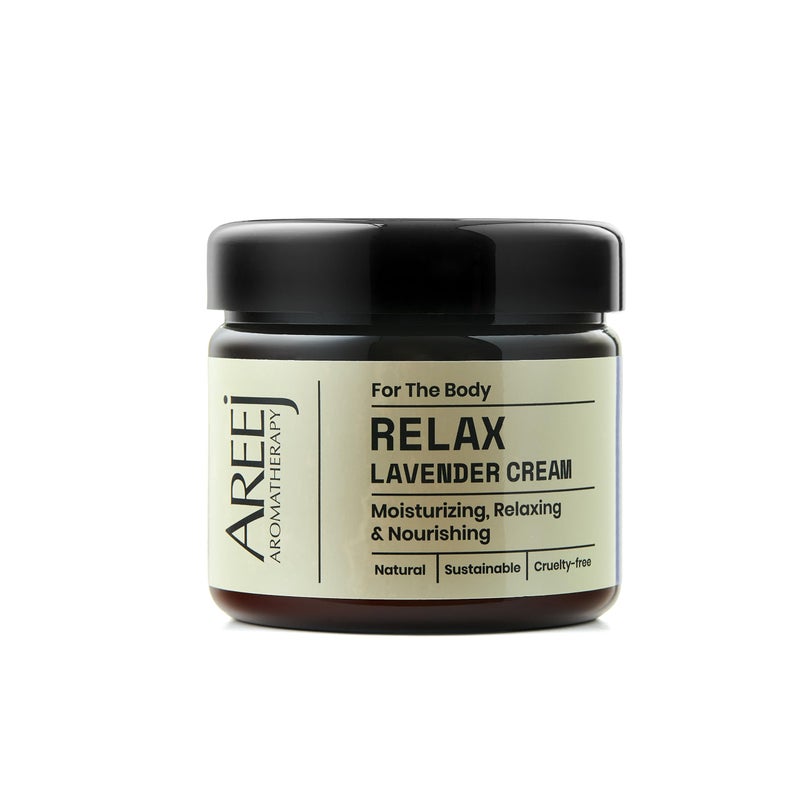 Areej lavender flower moisturising body cream, 200 gm