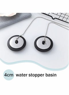 HomarKet 4 Pcs Home  Kitchen Sink Bath Tub Stopper Plug 2pcs 50Mm And 2pcs 40Mm  - Image 3