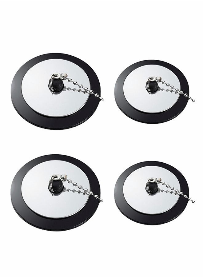 HomarKet 4 Pcs Home  Kitchen Sink Bath Tub Stopper Plug 2pcs 50Mm And 2pcs 40Mm  - Image 2