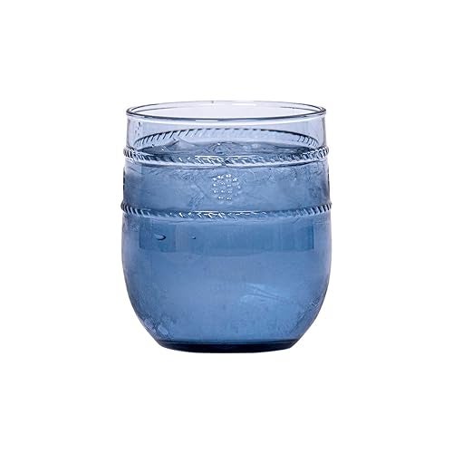 Juliska Isabella Acrylic Small Tumbler - Blue - Image 4