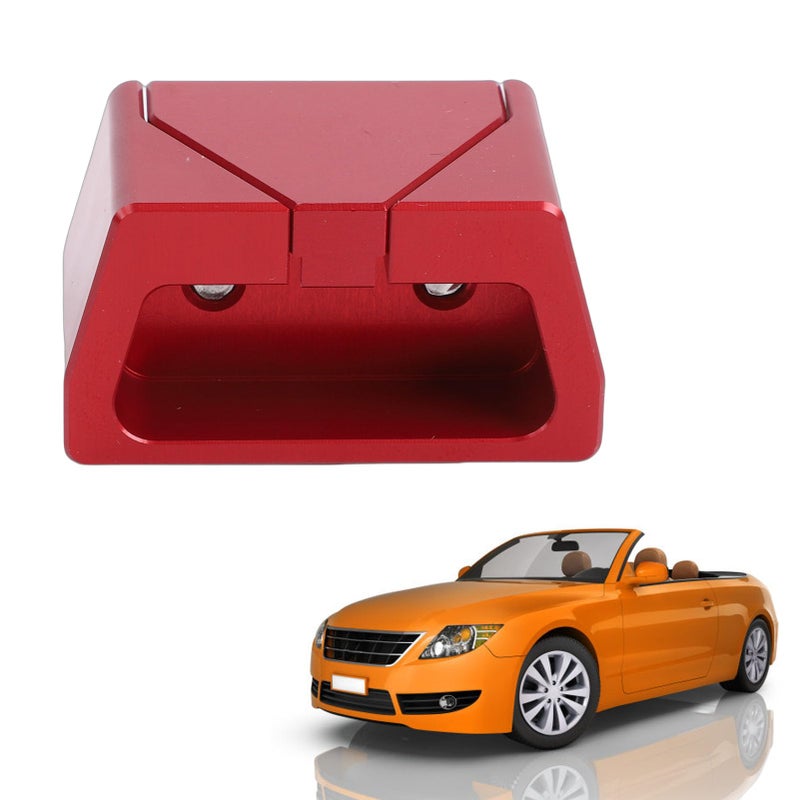 OBD Port Lock Anti Theft Protector For Cars SUVs Trucks Sturdy Metal 16 Pin Trapezoid Red - Image 3