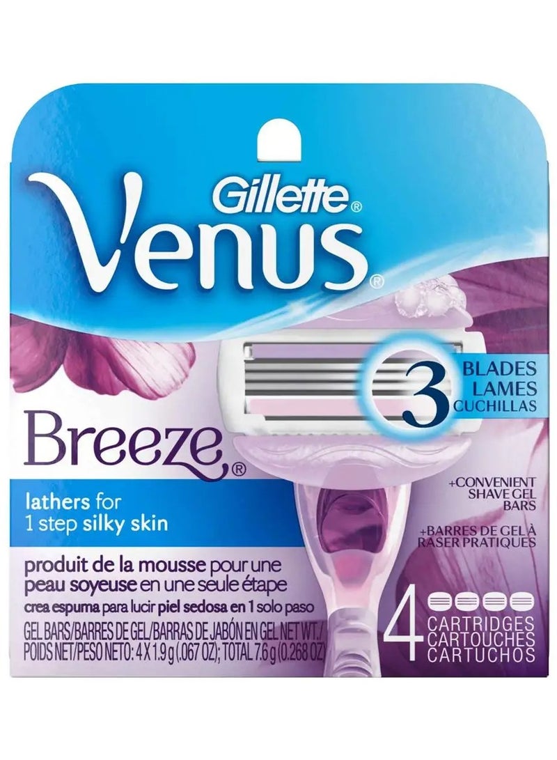 Gillette Venus Spa Breeze Blade 4's