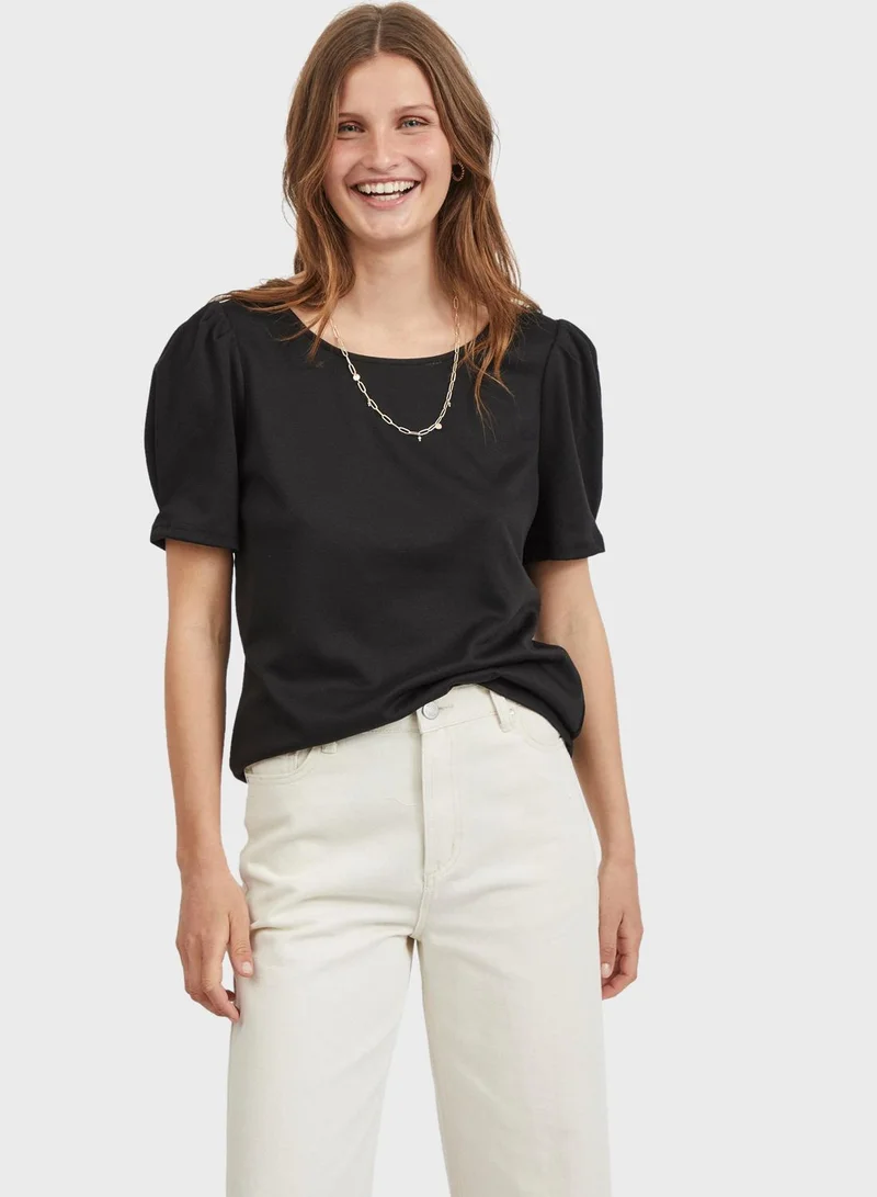 Vila Puff Sleeves Top
