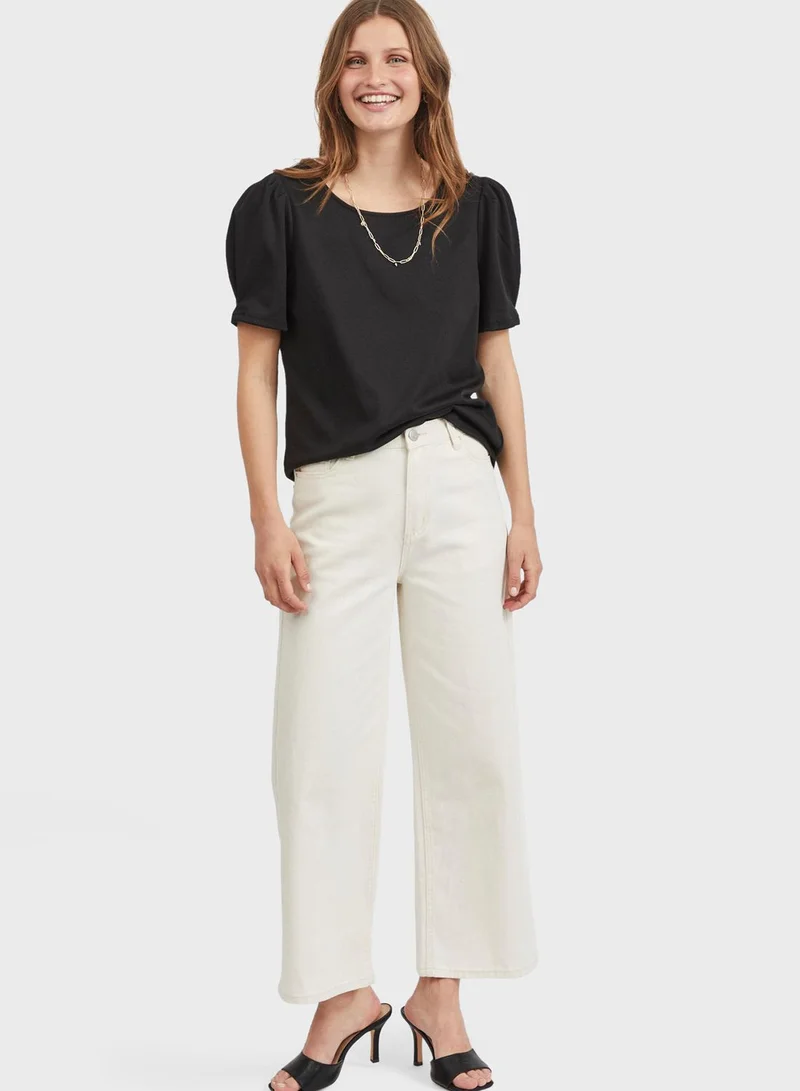 Vila Puff Sleeves Top