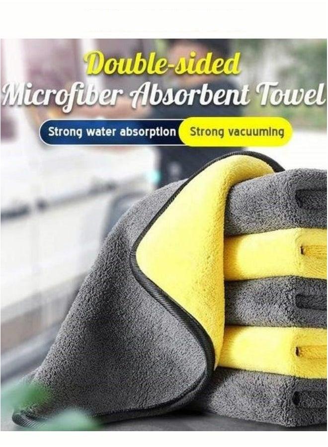 Generic Super Absorbent Detailing Towel, Car Drying Towel,Microfiber Cleaning Cloth, Premium Professional Soft Microfiber Towel with Double-layer Design - Image 1