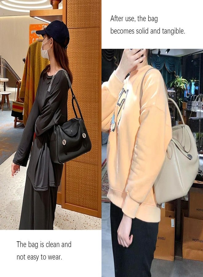 Lckaey bag Organizer Insert for lindy 34 insert bag Insert compatible birkin purse base shaper Y077camel-L - Image 4