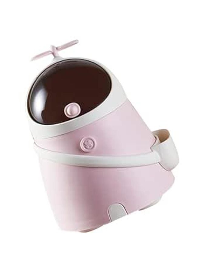 Astronaut Design Mini Trash Can Cute Desktop Waste Basket Plastic Storage For Office Dorm - Image 1
