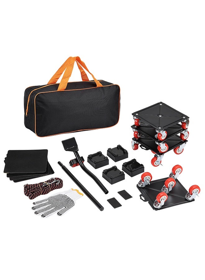 LAWAZIM Furniture Movers With 5 Wheels - Maximum Load 800kg / 1763lb - Furniture Moving Dolly Set with 5 360°Rotation Wheels & Lifter Kit -for Moving Heavy Furniture, Sofas, Cabinets, & Refrigerators - Image 1