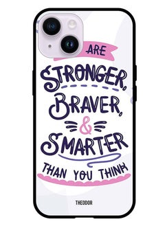 Protective Case Cover For Apple iPhone 14 6.1" 2022 You Are Stronger