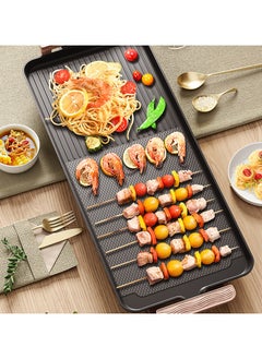 YQbest lectric Barbecue Grill Smokeless Indoor/Outdoor Portable Kitchen BBQ Grill with Adjustable Temperature Control  - Image 4