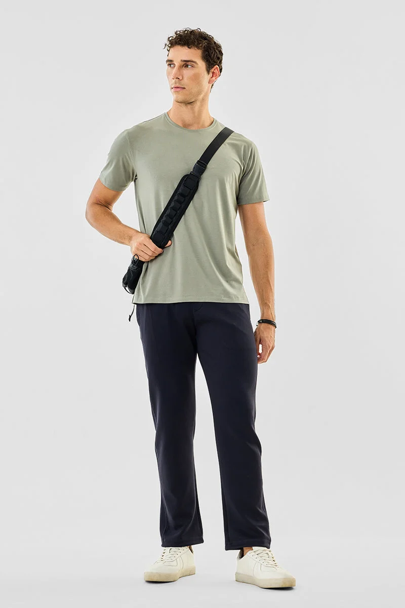 SNITCH بنطلون رياضي بقصة عادية مطاطي