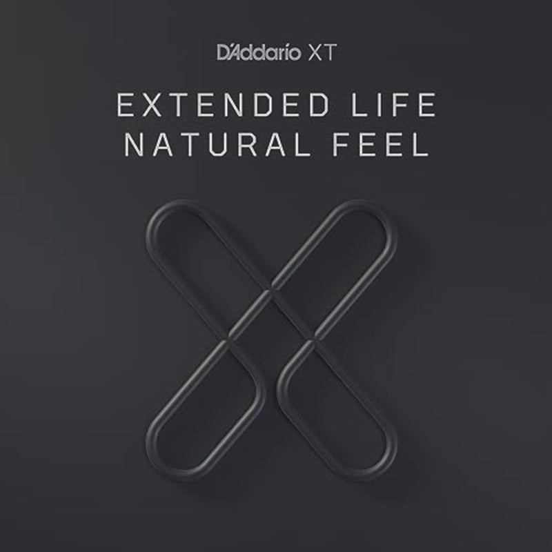D'Addario XTB45105 XT Bass فولاذ مطلي بالنيكل، سطح خفيف/قاع متوسط، مقياس طويل، 45-105 - Image 3