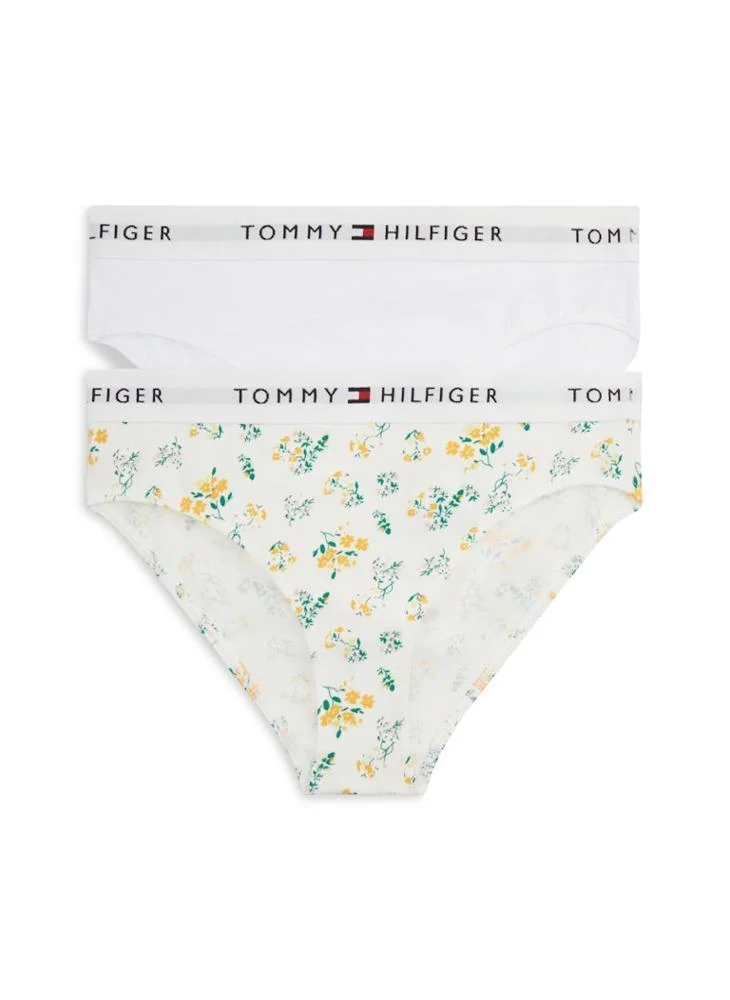 تومي هيلفيغر Kids 2 Pack Logo Band Bikini