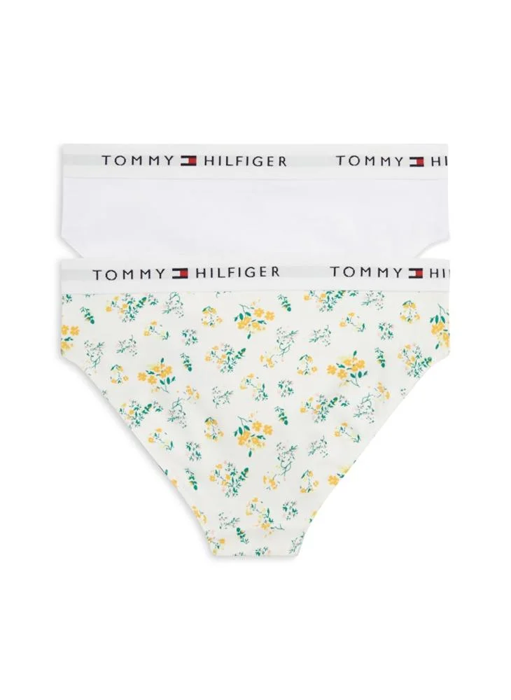 تومي هيلفيغر Kids 2 Pack Logo Band Bikini