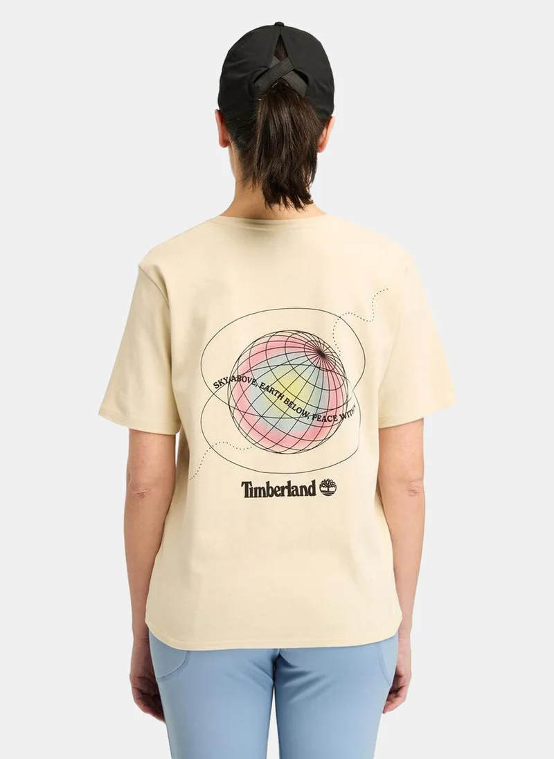 تمبرلاند Women's Timberfresh Back Graphic T-Shirt
