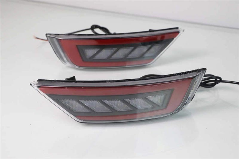 Automaze Car Back Rear Bumper Reflector Light For Eco-sport 2013-2019 Models, With Reverse Light, Set of 2 Pc(V1) - Image 3