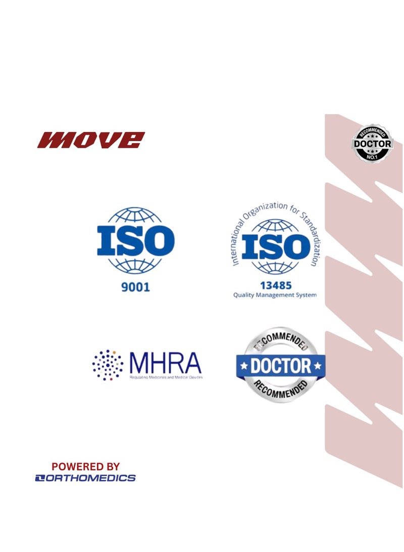 موف وساده طبيه ميمورى فوم - كحلي - Image 5