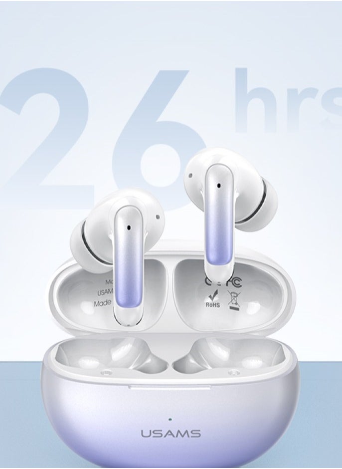 Usams USAMS XD19 ENC Call Noise Cancelling TWS Earbuds: 2023 New Model | ENC | BT5.3 Dual-mic | Superb Sound Quality | Sonic Bass | Waterproof | 30+ Hours | Gaming | Comfort Fit | Swift Pairing (Black)  - Image 4