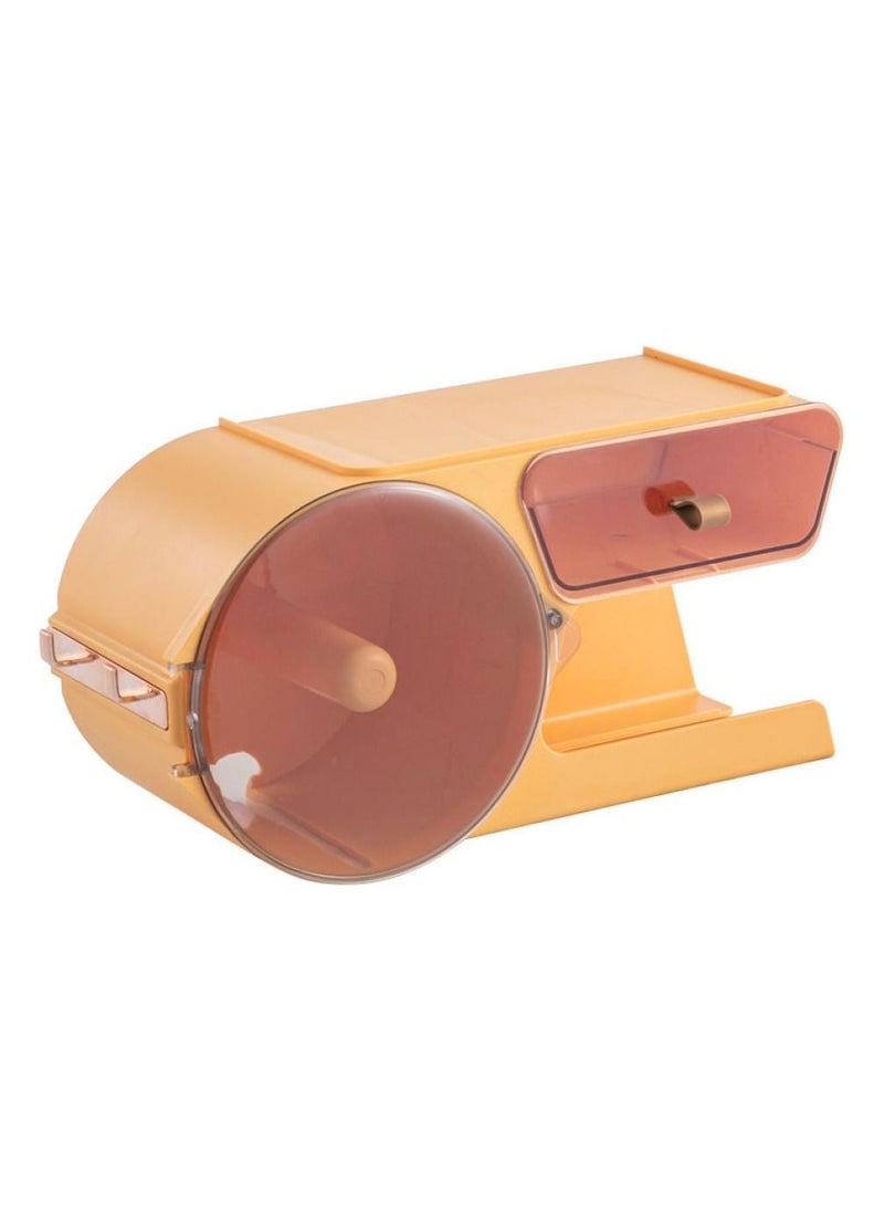 Alissa - Bathroom Disposable Face Towel and hair dryer rack (Orange) - Image 1