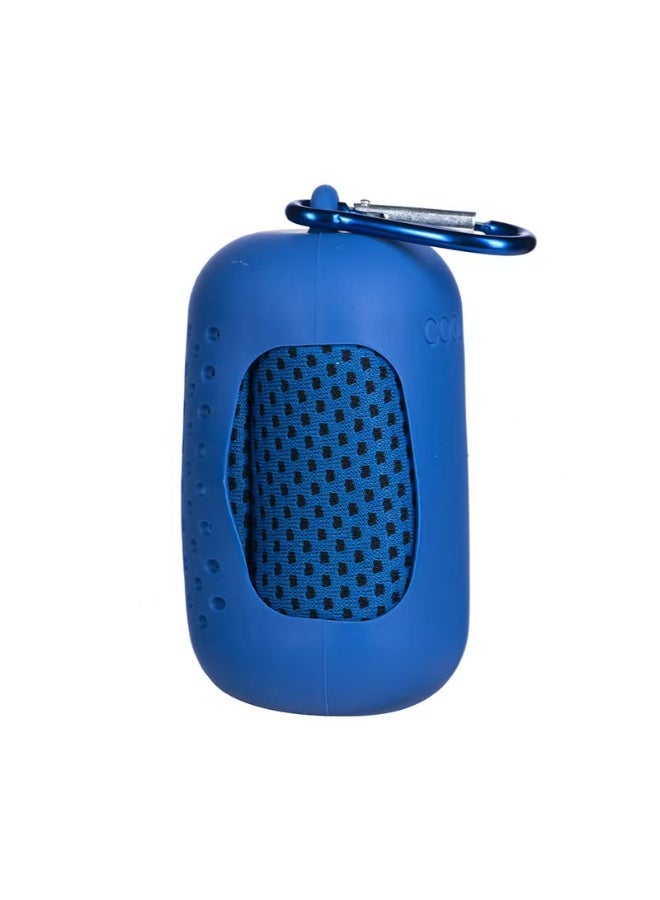 Creative Portable Quick-Dry Towel with Mini Silicone Case - Image 1