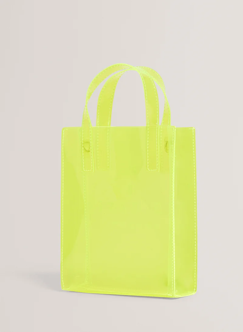 تيد بيكر Transparent Nano Icon Crossbody