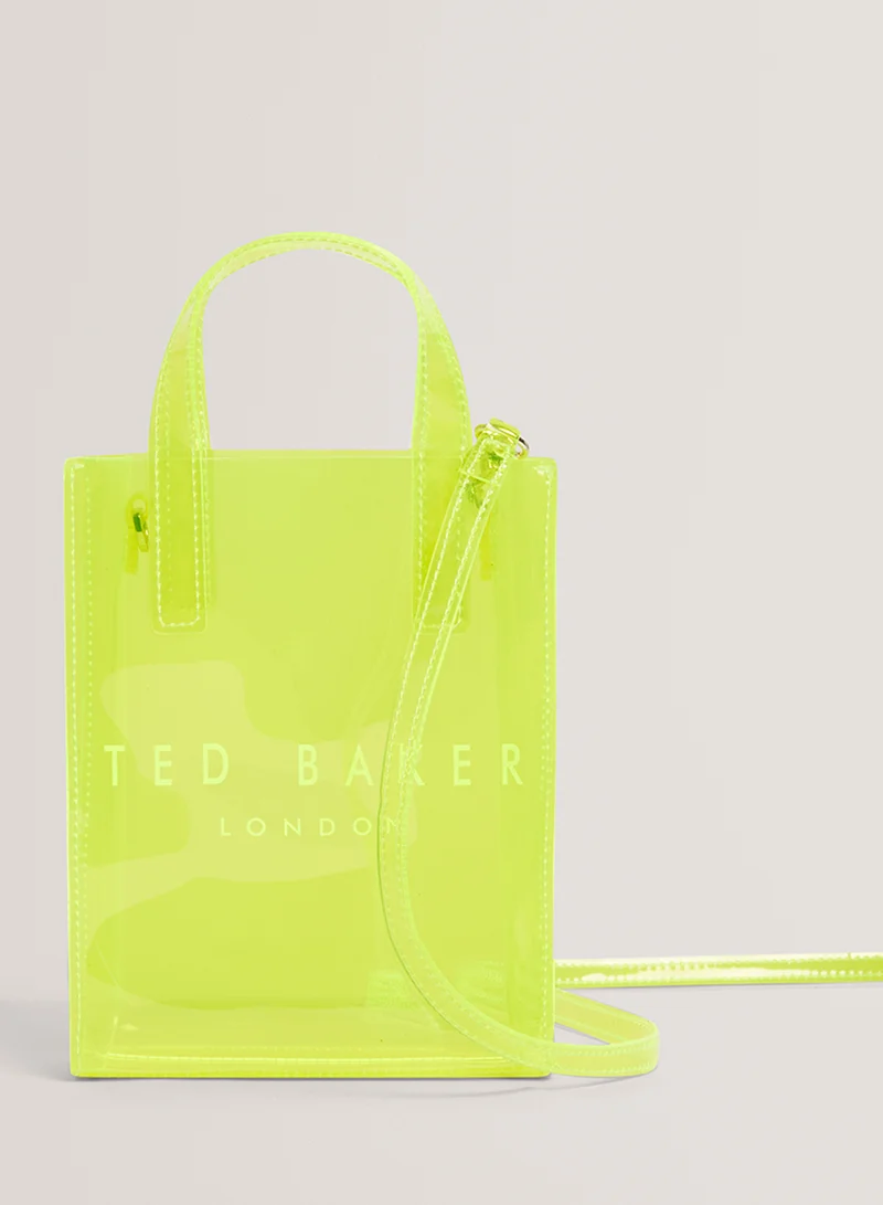 تيد بيكر Transparent Nano Icon Crossbody