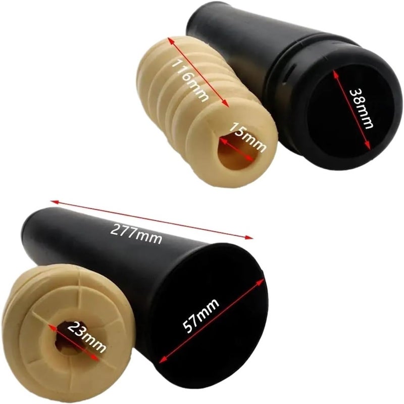 DEMULAX Rear Dust Cover Air Shock Absorber Kit for Ford Focus - Image 2