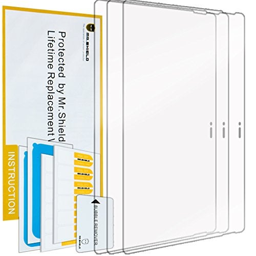 Mr Shield Mr.Shield Designed For Microsoft Surface Pro 3 12 inch Premium Clear Screen Protector [3-PACK] with Lifetime Replacement - Image 1