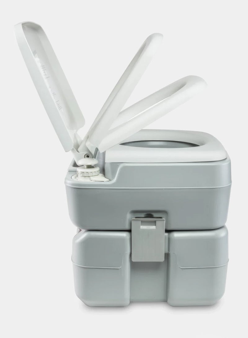 20L Portable Toilet Camping Toilet Porta Potty Detachable Holding Tank Level Indicator Leak-Proof Toilet for Camper Travel Boat Trailer Trucker Van